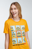 Camiseta, con estampado en frente de Minions