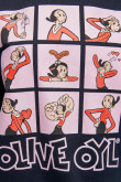Buzo cuello redondo con estampado de Popeye