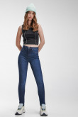 Jean jegging super alto