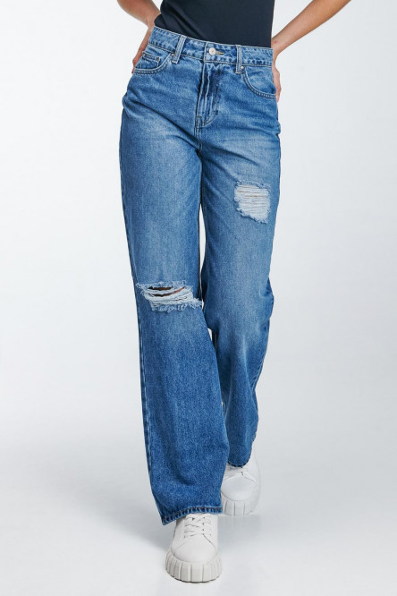 Pantalon Jean Mom
