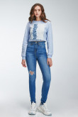 Jean Jegging super alto.