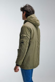 Chaqueta parka con capota