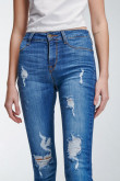 Jean Jegging tiro alto