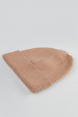 Gorro tejido unicolor con