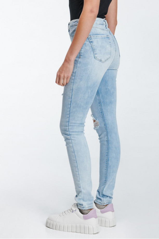 Jean jegging super alto