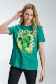 Camiseta, con estampado en frente, de Shrek