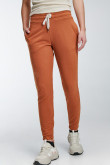 Pantalon jogger, unicolor, con bolsillos en costado