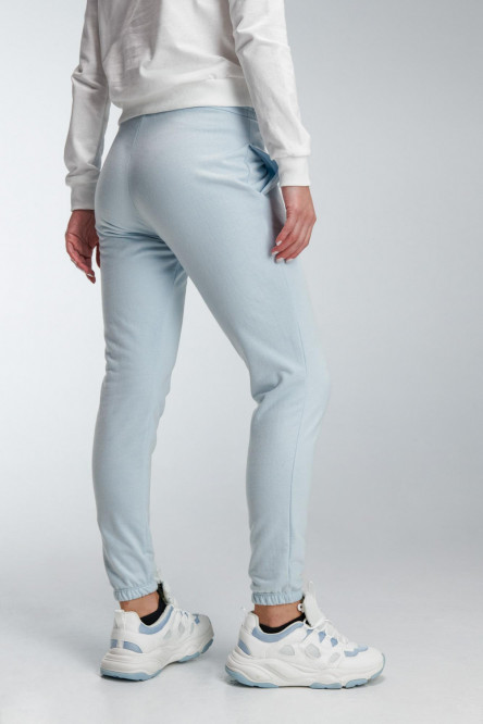 Pantalon jogger para mujer, unicolor, con bolsillos en costado.