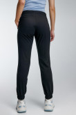 Pantalon jogger, unicolor, con bolsillos en costado