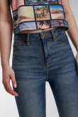 Jean jegging super alto