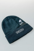 Gorro tejido con motivo Snoopy