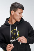 Buzo con capota, estampado de Pacman.