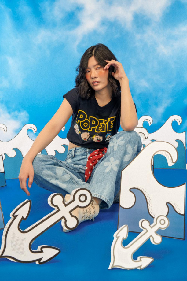 Camiseta manga corta de Popeye