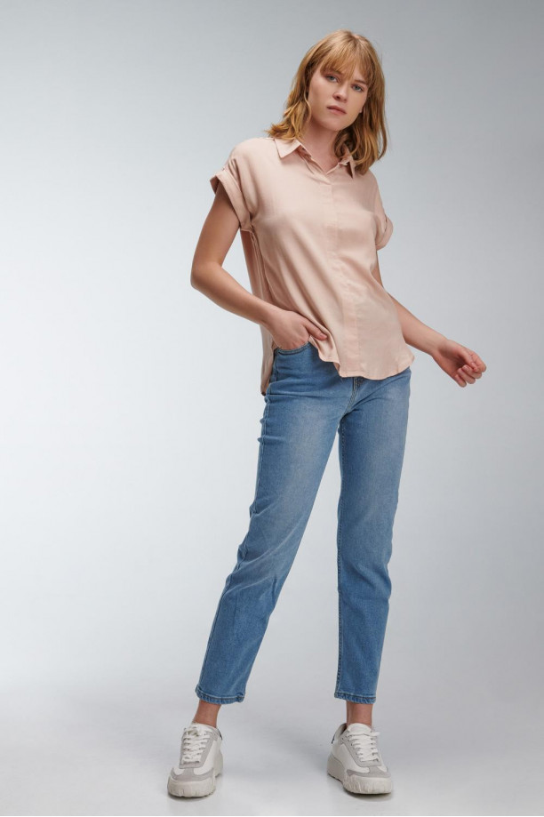 BLUSA UNICOLOR