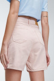 Short denim tiro alto