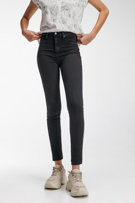 Jean jegging super alto