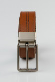 cinturon reversible hebilla metalica