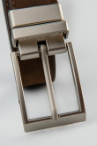 cinturon reversible hebilla metalica