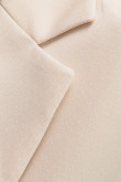 Blazer con charretera unicolor