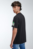Camiseta manga corta estampado de Popeye