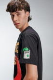 Camiseta manga corta estampado de Popeye
