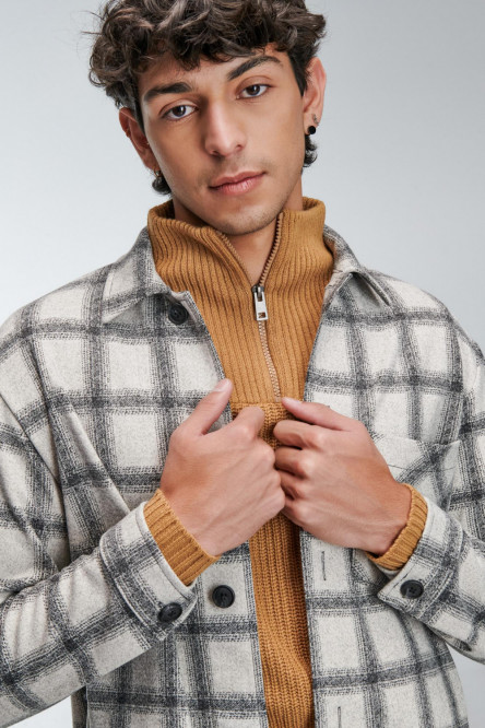Sobrecamisa cuadros