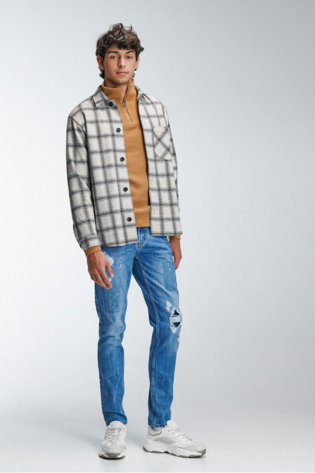 Sobrecamisa cuadros