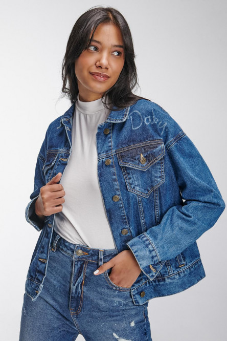 Chaqueta jean Mickey y su Amigos.