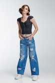 Blusa unicolor