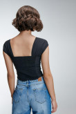 Blusa unicolor