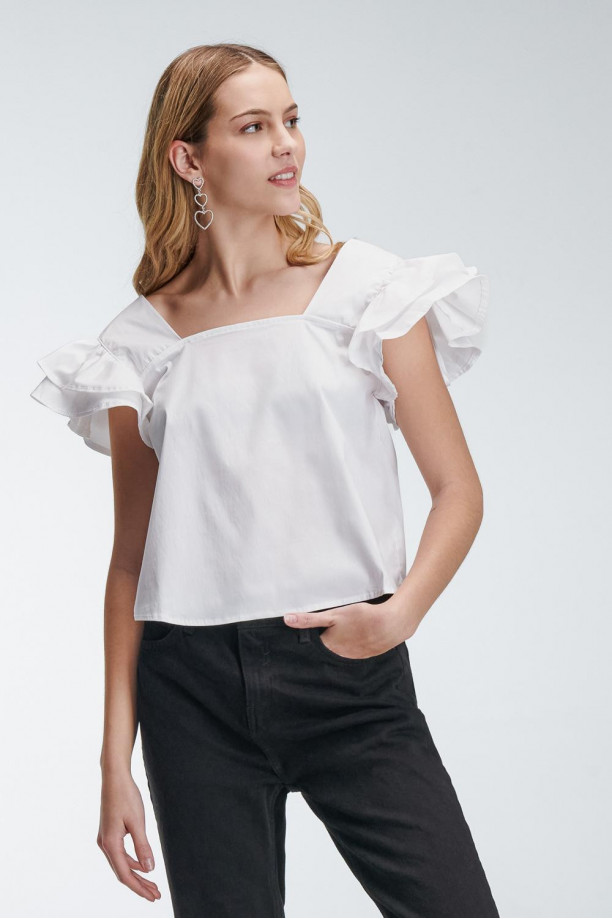 BLUSA UNICOLOR