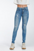 Jean Jegging tiro alto