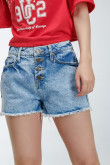 Short jean con rotos