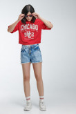 Short jean con rotos