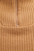 Suéter cuello alto unicolor