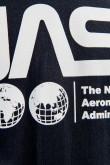 Buzo con capota, estampado de NASA