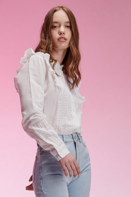 Blusa unicolor