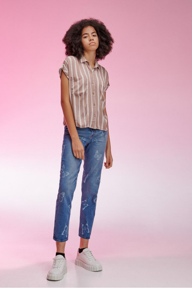 BLUSA A RAYAS