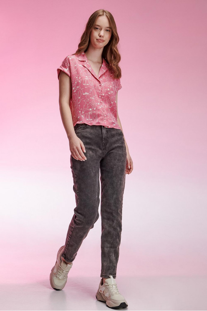 BLUSA ESTAMPADA