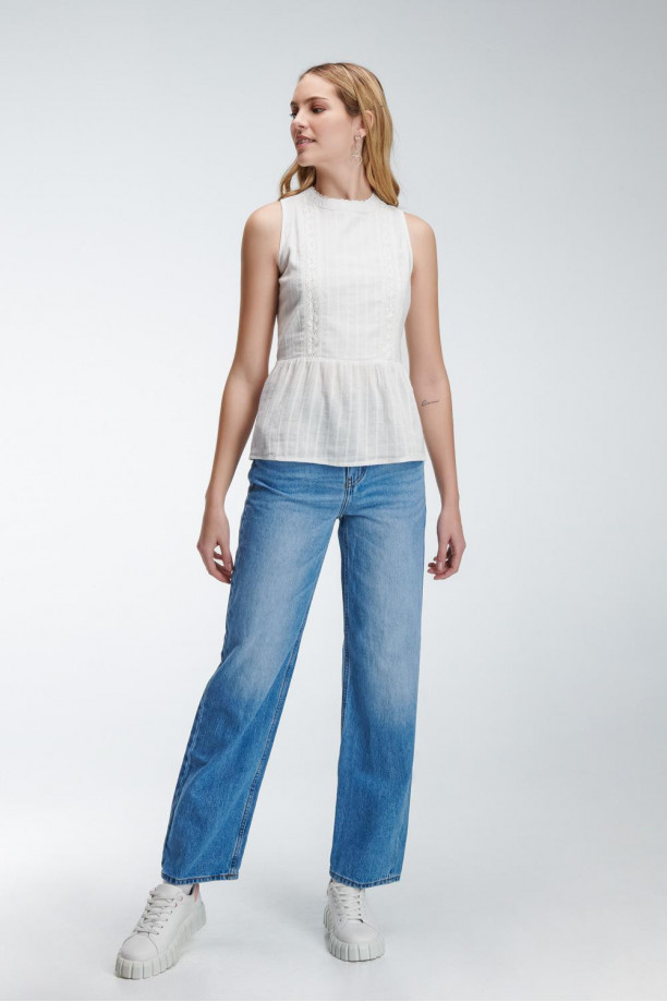 Blusa unicolor