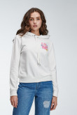 Buzo con capota estampado