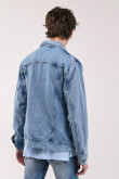 Chaqueta de jean con reservas