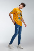 Camiseta manga corta estampado de Popeye