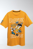 Camiseta manga corta estampado de Popeye