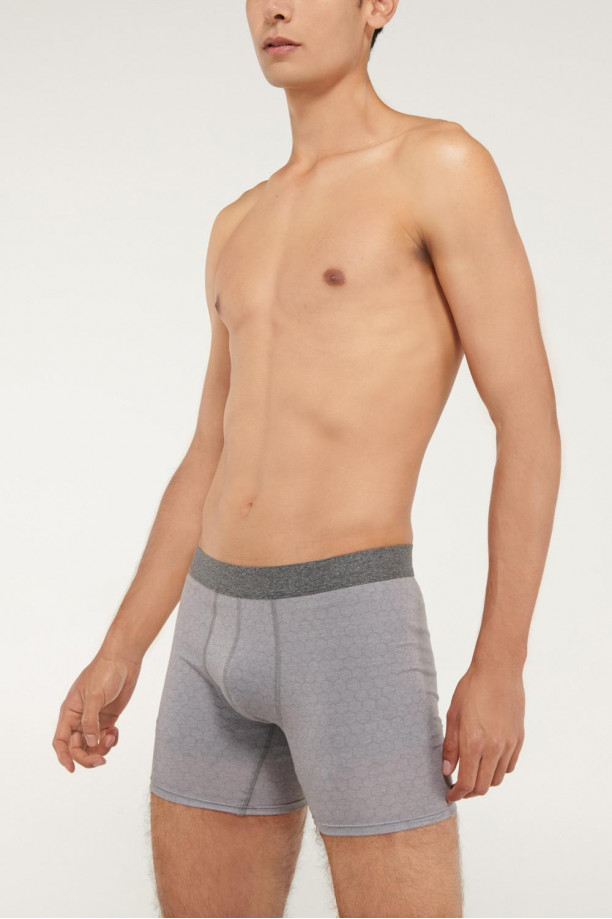 Ropa interior, Boxer, Pierna larga, Estampado.