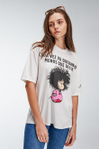 Camiseta, con estampado de Mafalda