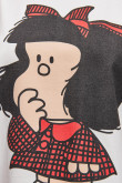 Camiseta, con estampado en frente de Mafalda
