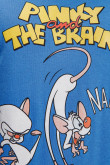 Camiseta, con estampado en frente, de Pinky & Cerebro