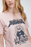 Camiseta, con estampado en frente, de Kung fu Panda