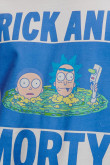 Camiseta, con estampado en frente, de Rick & Morty